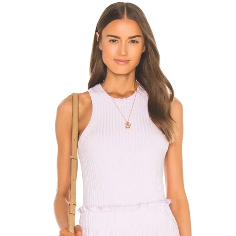 Free People Movement Blissed Out Tank Size Small Color Dew Berry